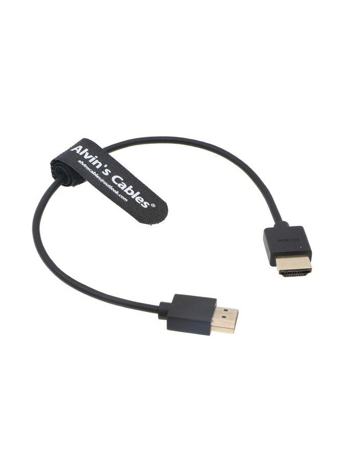Alvin's Cables Z Cam E2 Hdmi Thin And Flexible Cable High Speed Ethernet For Portkeys Bm5 Monitor Straight To Straight 30Cm - Image 3