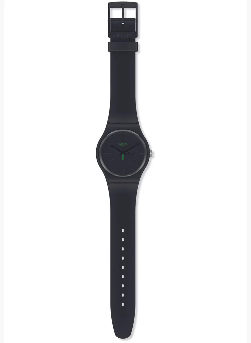Swatch Swatch NEW IRONY CHRONO Silicone Strap Watch for Unisex - SO29B700