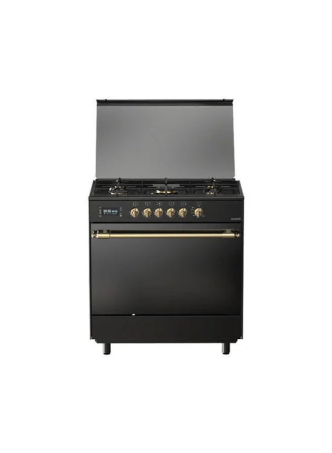 Fresh Hammer Touch Gas Stove 90 cm Black Hydraulic 60*90 16933