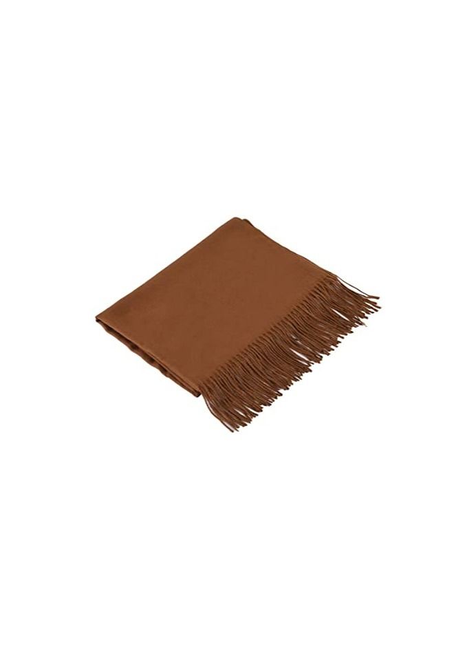 Show Winter Scarf Classic Solid Warm Soft Large Muffler Wrap Shawl Scarves For Men Women