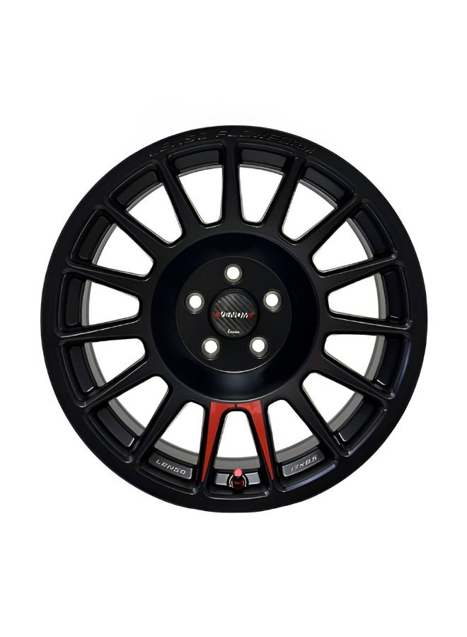 Lenso عجلة لنسو فينوم-8 VN8 17x8.5 5x127 ET-12 باللون الأسود الساتاني - Image 2