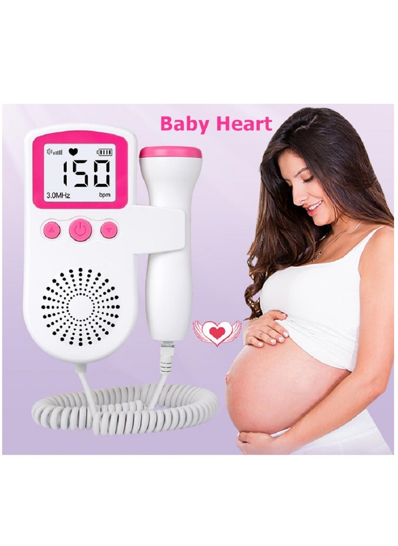 Generic Home Portable Doppler Fetal Heart Rate Monitor Suitable For Pregnant Women  - Image 3