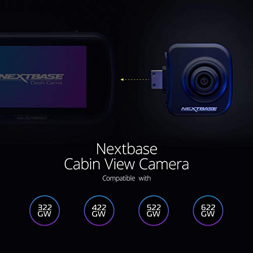 NEXT BASE Nextbase Series 2 Add-on Module Cameras – 140 Degree Viewing Angle Cabin View Dash Camera for Commercial Use – Compatible with Series 2 322GW, 422GW, 522GW and 622GW Dash Cam Models - Image 3