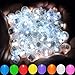 Aogist 100pcs White LED Balloon Light Tiny Light Mini Round Led Ball Lamp for Paper Lantern Balloon Indoor Outdoor Event Fun Halloween Christmas Party Wedding Decoration Supplies - Image 3