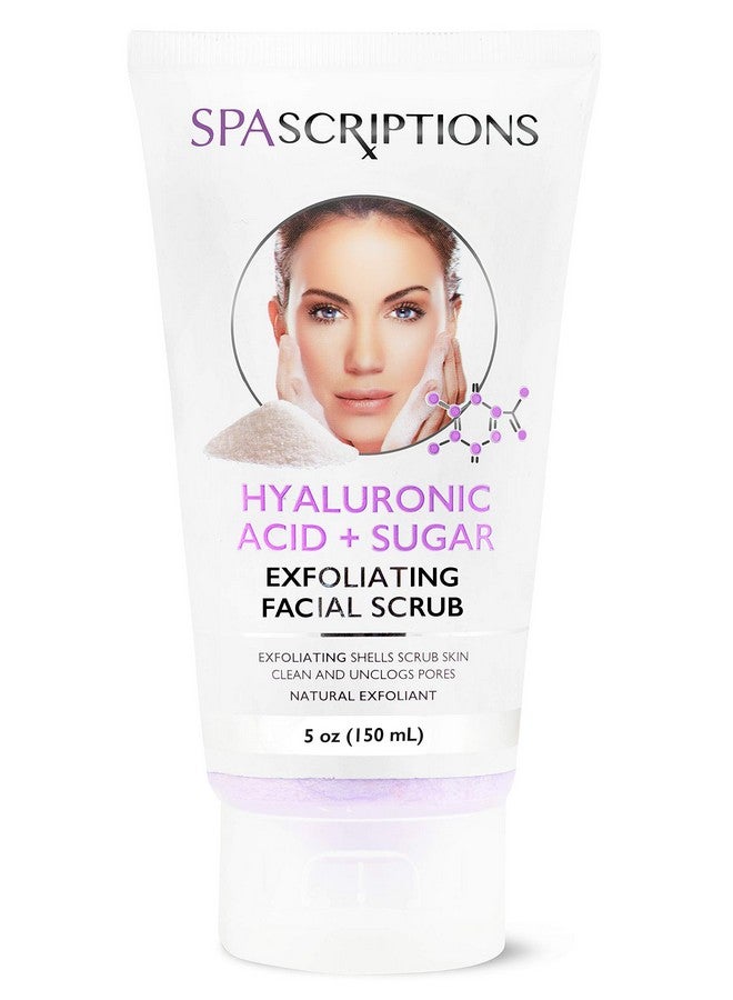 سباسكريبشنز مقشر الوجه بحمض الهيالورونيك وغسول الوجه بالسكر - 5 أونصة