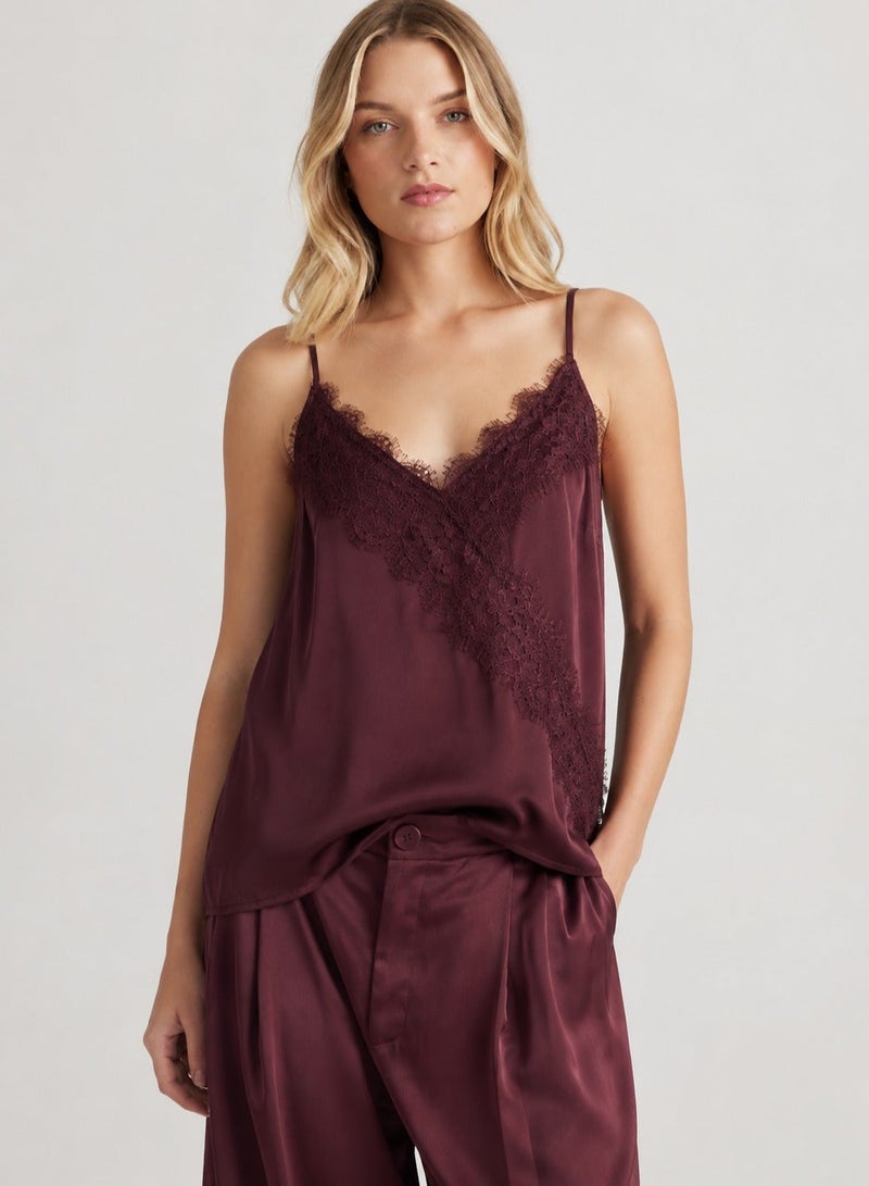VERO MODA Lace Cami Top - Image 1