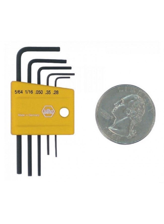 Wiha Wiha 35393 5 Piece Mini L-Key Short Hex SAE Set - Image 3