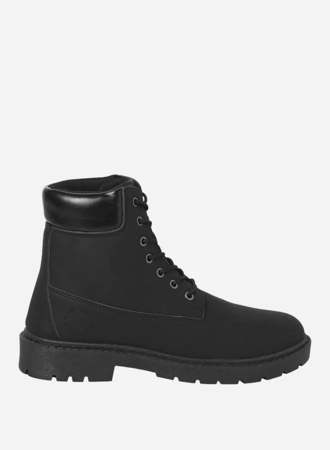 جاك اند جونز بوت بطول الكاحل بأربطة