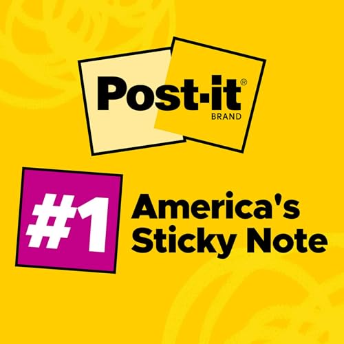 Post It Post-it Pop-up Notes, 3 Sticky Note Pads, 3 x 3 in., School Supplies, Office Products, Accordion Sticky Notes Work with Pop-Up Note Dispenser, Green and Yellow Colors - Image 3