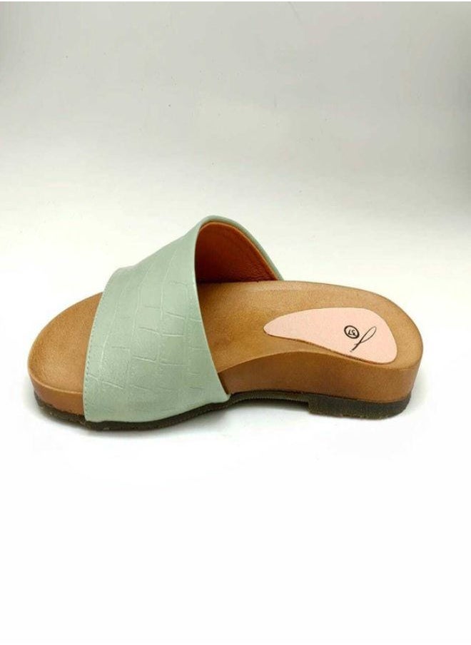 Mr.joe Women Slipper-Green  - Image 2