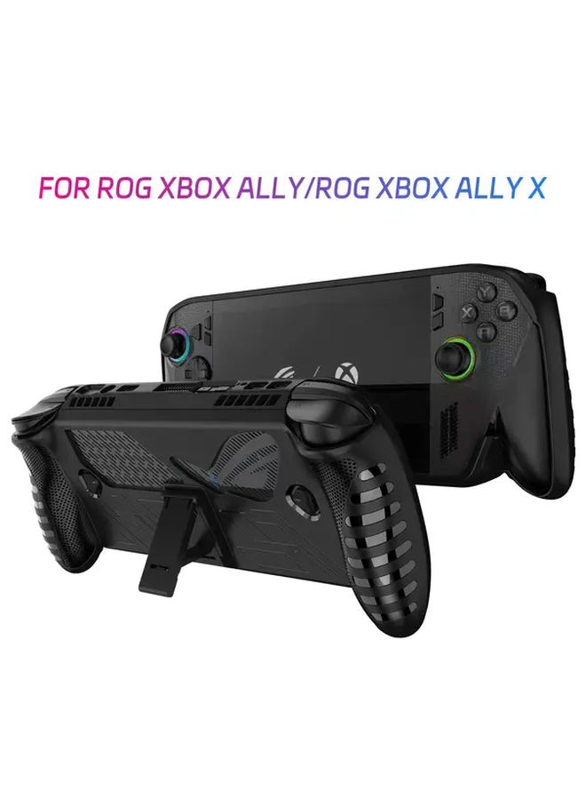 Black Protective Case For ROG Ally X Scratch Resistant Non Slip Ergonomic Grip - Image 1