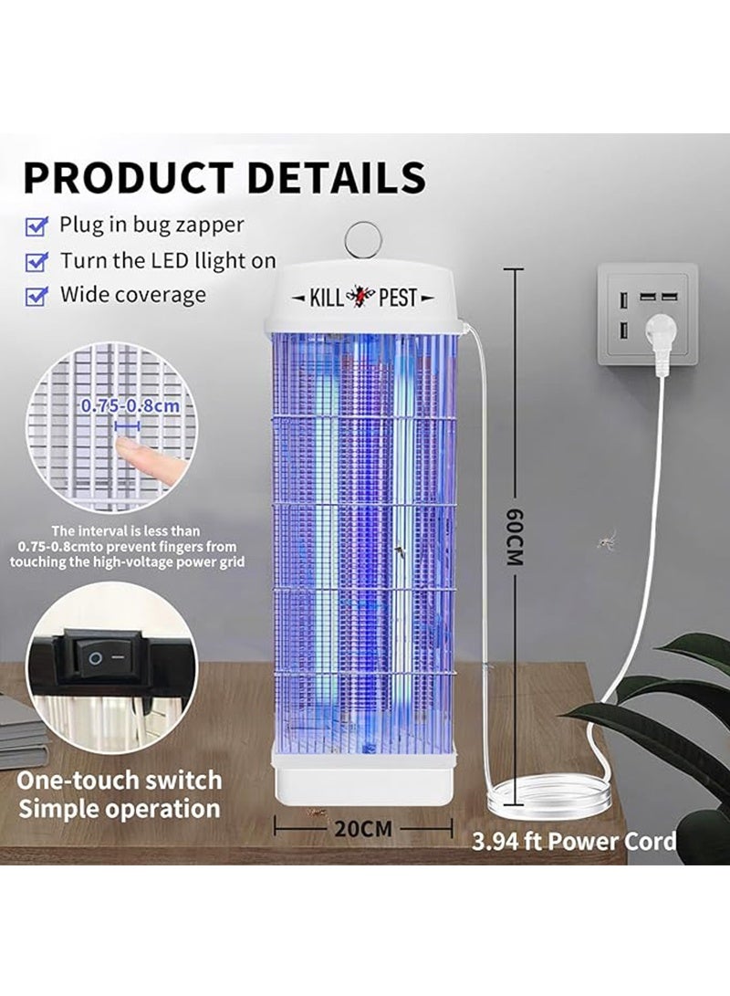 Topyich Electric Mosquito Killer, Insect Killer, Best Killer of Mosquitoes and Flying Insects, High-Power UV Light Bug Zapper Effective Insect Control for Home, Patio, Backyard, Camping - Image 2