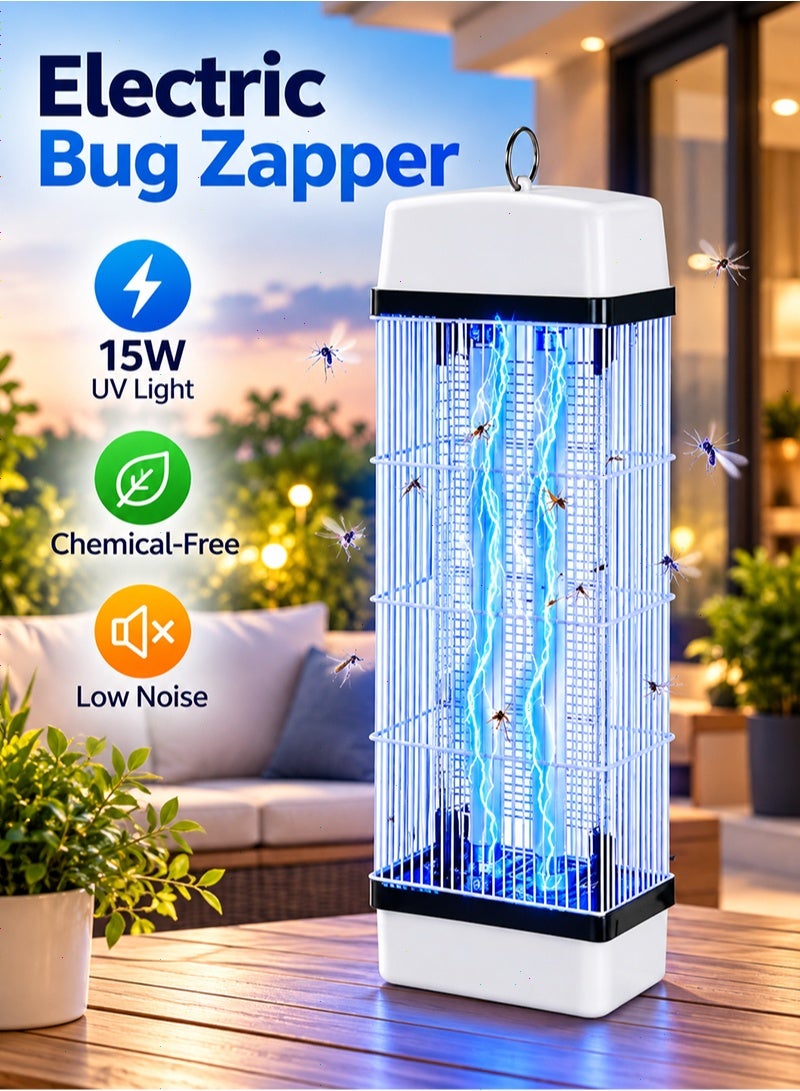 Pomefar Electric Mosquito Killer, Insect Killer, Best Killer of Mosquitoes and Flying Insects, High-Power UV Light Bug Zapper Effective Insect Control for Home, Patio, Backyard, Camping - Image 1