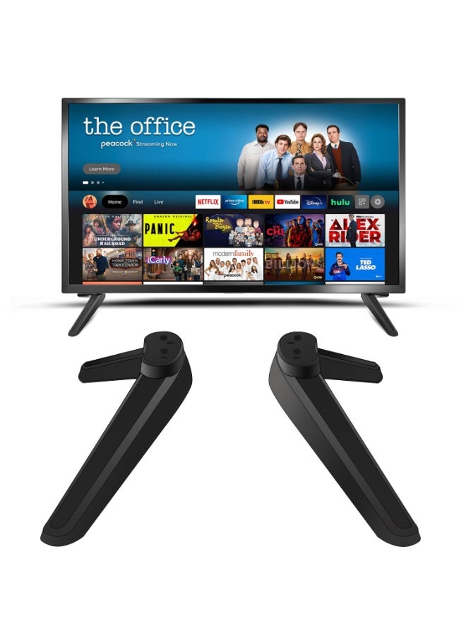 Desktop universal TV Base Black Stand(Only applicable to TVs with mounting holes at the back of the TV) - Image 5