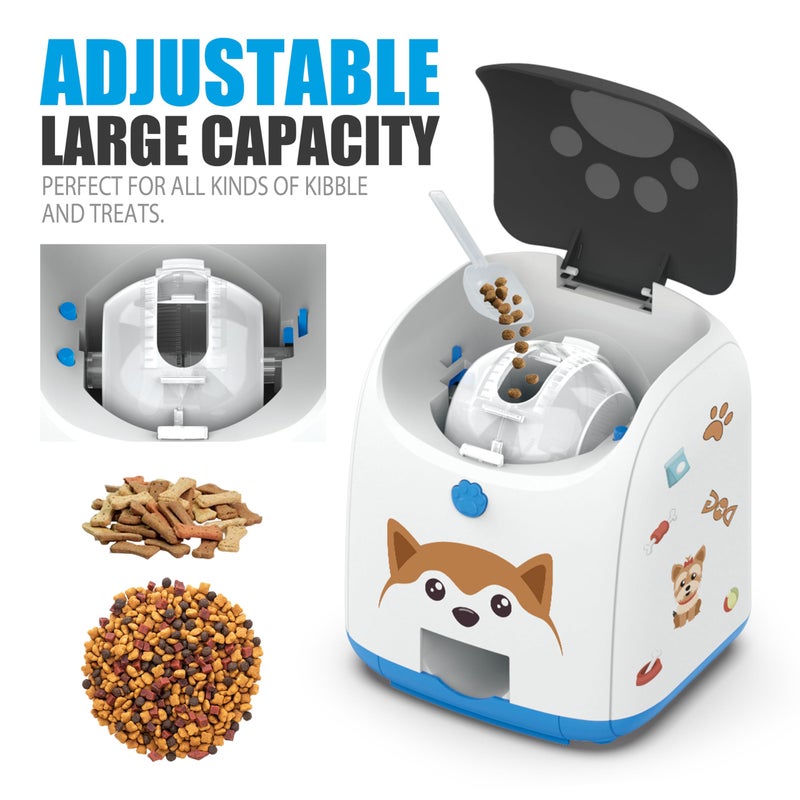 PICAPETS Dog Puzzle Feeder Toy â€“ Remote Control Automatic Treat Dispenser with Light, Interactive IQ Training Slow Feeder, Large Capacity for All Dog Breeds - Image 5