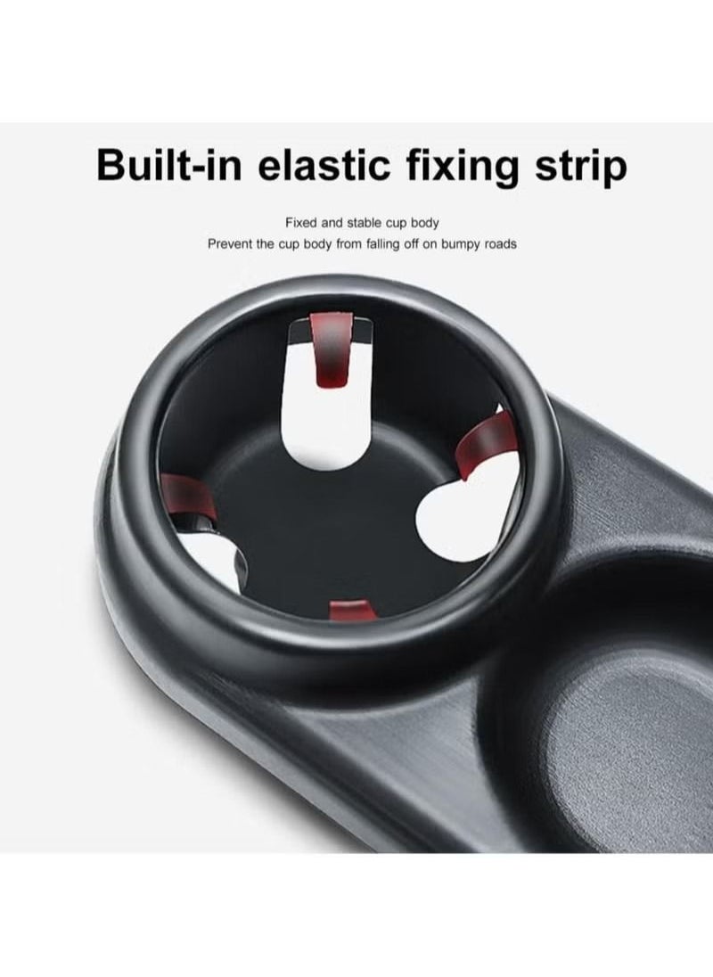 Gonice - Universal Stroller Snack Tray with Cup Holder,Compatible with a Variety of Stroller handrails,ABS Material, Flexible Adjustment of The Installation - Image 1