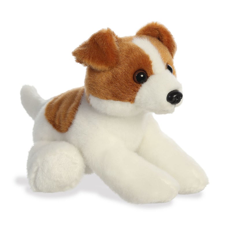 Aurora Adorable Mini Flopsie Jackie Russell Stuffed Animal Mini Companions Ready for Playful Adventures for Kids All Ages Toddlers Adults and Families Brown 85 Inches - Image 5