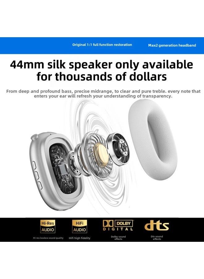 Headset Huaqiang North 1:1 Top With Max 2nd Generation Active Noise Cancel-120db Applicable To Full Series-Colour:Max Standard Configuration--orange  - Image 5