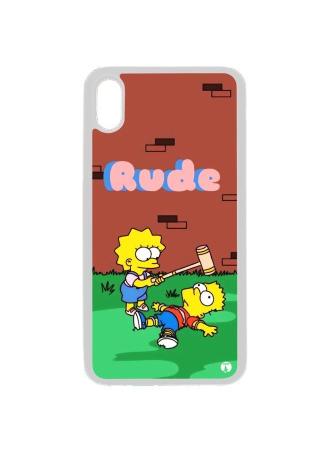 BP - PRINTED Phone Cover FOR IPHONE X Animation Bart And Lisa From The Simpsons By 20Th Century Studios - Image 1