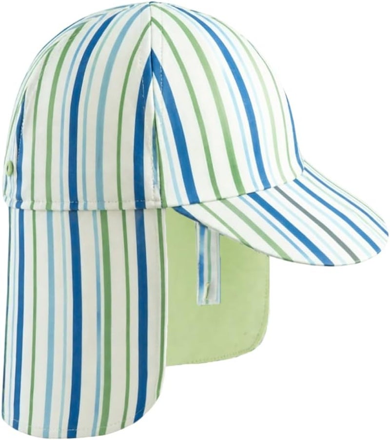 Gifts Treat Kids Legionnaires Hat, UPF 50+ Sun Protection Swim Cap Flap Hat for Kids, Quick Drying Boys Sun Hat with Neck Protection for Beach Seaside Pool… - Image 1