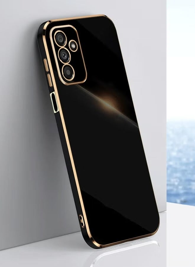 اليشمك سامسونج جالاكسي A04S 4G أسود حالة حامي - Image 1