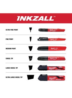 48-22-3104 Inkzall Point Marker, Fine, Black, 4-Pack - pzsku/Z325D80884AC4672CDDBCZ/45/_/1731927295/3234561c-e419-46db-97d2-308d092adf4e