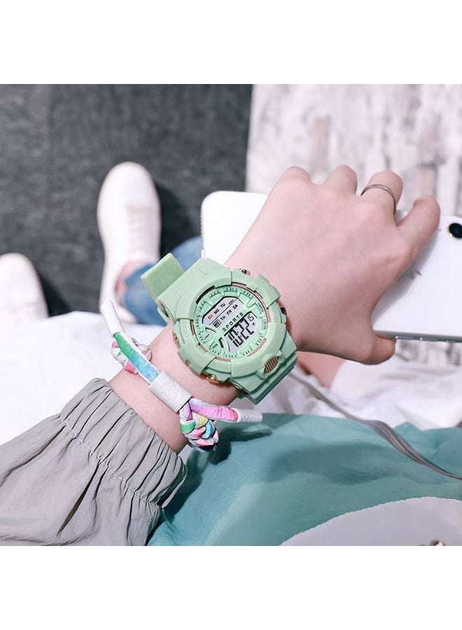 Goolsky ساعة إلكترونية مضيئة متعددة الوظائف مقاومة للماء للطلاب والرياضيين - Image 3