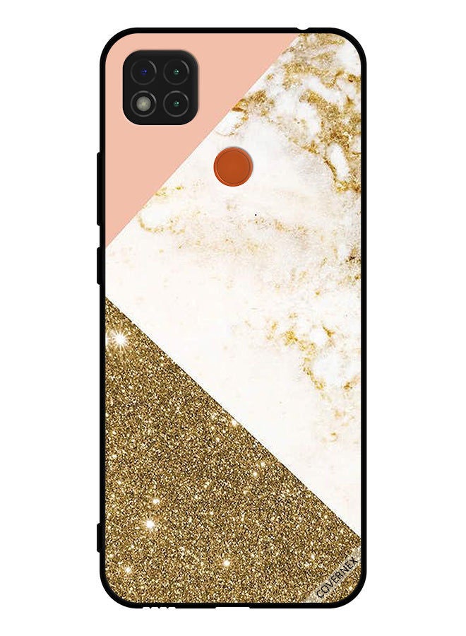 Covernex Protective Case Cover For Xiaomi Redmi 9C Glitter And Marble Patterns - Image 1