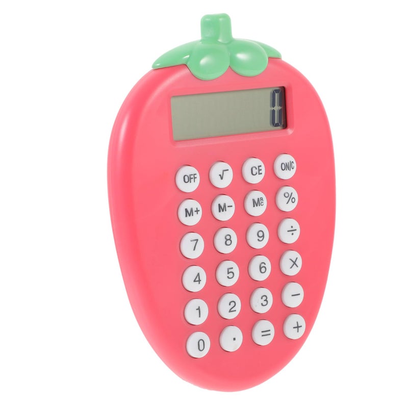 Candy Color Small Solar Calculator Portable For Students And Office Use Lightweight Handheld Design - Image 2