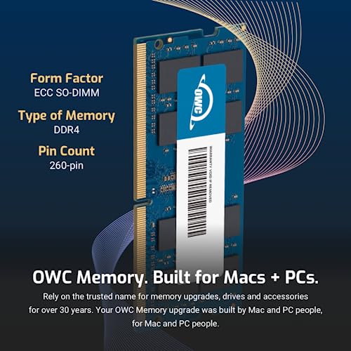 OWC 32GB (2X16GB) DDR4 RAM متوافق مع نظام NAS Synology DiskStation DS723+ و DS923+ 2666MHz PC4-21300 CL19 ECC غير مخزن SODIMM 2Rx8 1.2V ترقية الذاكرة - Image 3