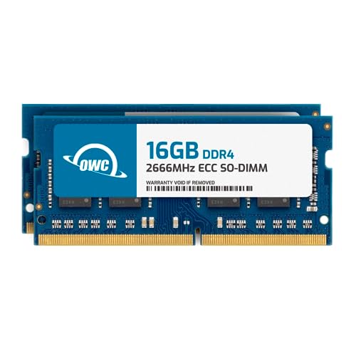 OWC 32GB (2X16GB) DDR4 RAM متوافق مع نظام NAS Synology DiskStation DS723+ و DS923+ 2666MHz PC4-21300 CL19 ECC غير مخزن SODIMM 2Rx8 1.2V ترقية الذاكرة - Image 1