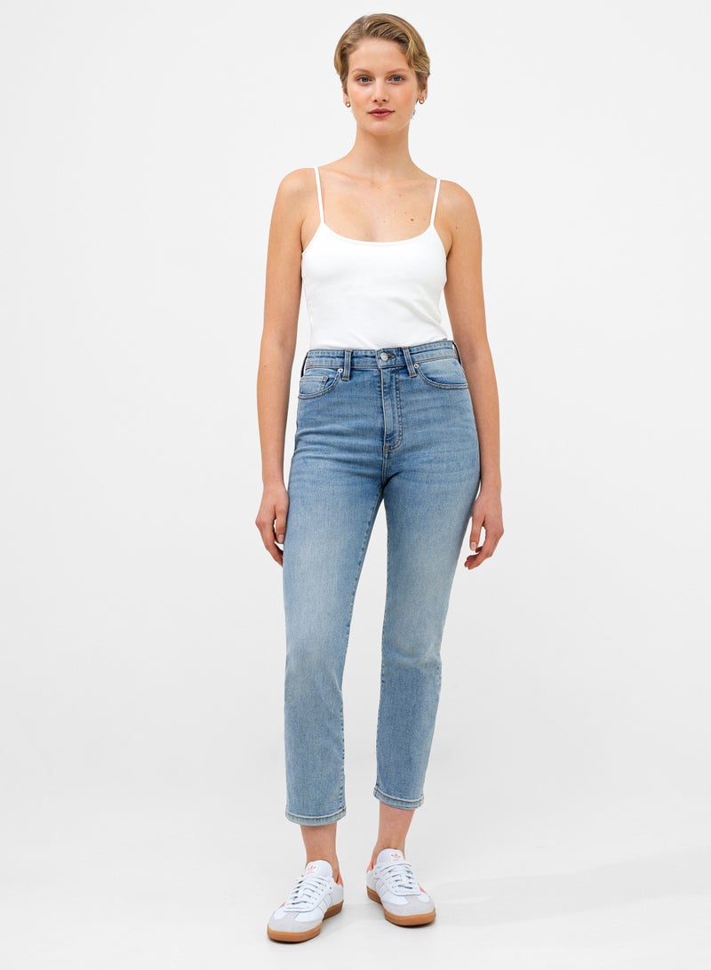 French Connection Stretch Cigarette Ankle Denim - Image 1