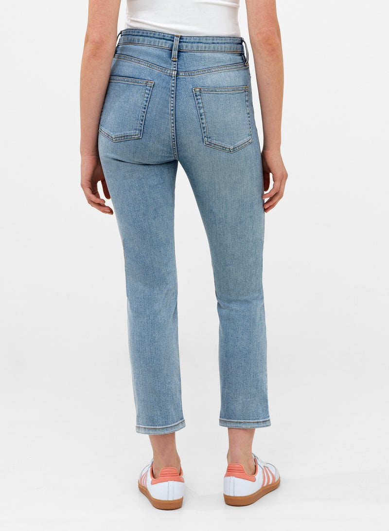 French Connection Stretch Cigarette Ankle Denim - Image 2