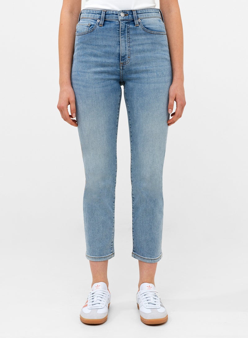 French Connection Stretch Cigarette Ankle Denim - Image 3