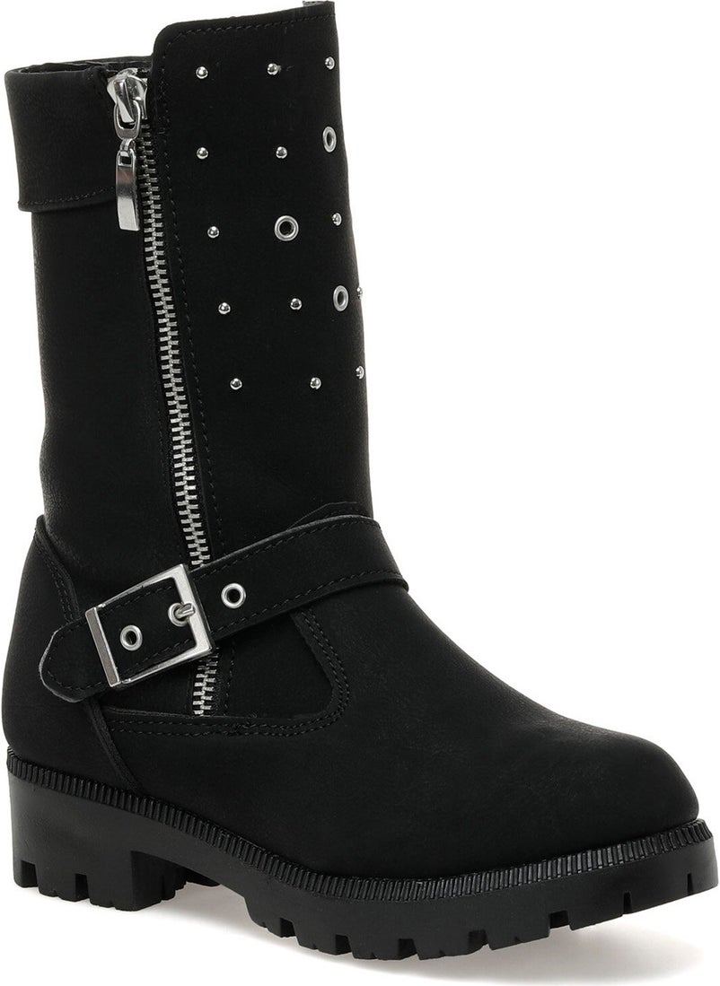 Polaris 612174.F2PR Black Girls' Boots  - Image 1