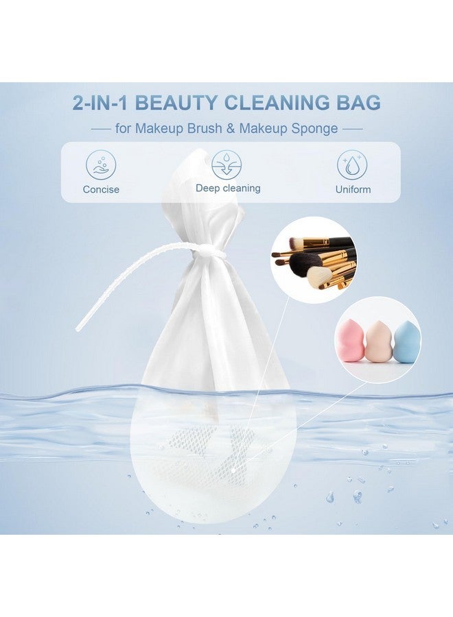 FERNIDA Makeup Sponge Cleaner Silicone Makeup Brush Cleaner Beauty Blender Cleaning Bag For Makeup Brush, Foundation Sponge, Cushion Puff, Powder Puff - Image 2