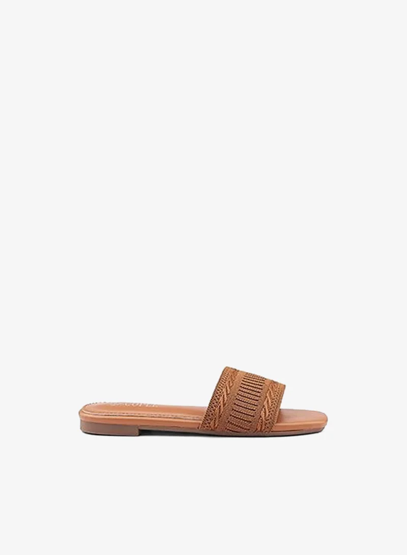 Cuple Girls Flat Slides