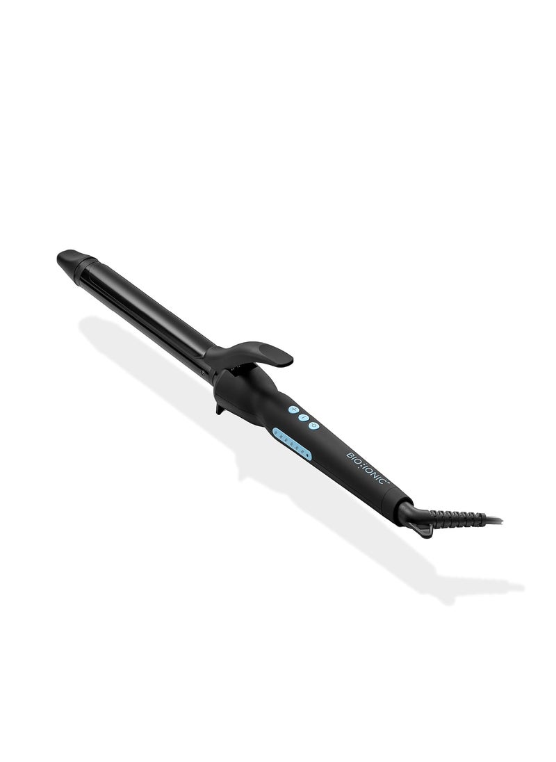 BIO IONIC Bio Ionic Long Barrel Styler, Curling Iron with Moisture Heat Technology & NanoIonic MX, Versatile Curling Wand with Adjustable Heat Settings, Hair Curler with Extended Barrel 