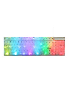Generic Douni KB101 Colorful Glow RGB Transparent Keyboard Mechanical Touch  - Image 1
