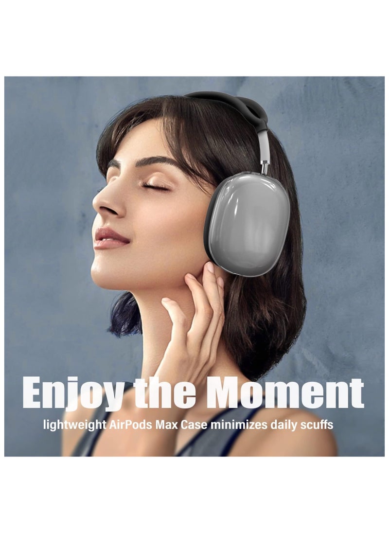 Anmi - Silicone Headphone Case ,Pertain For AirPods Max Headphones, Anti Scratch，Sweat Proof,3 in 1 Ear Pad Covers/Ear Cups Cover/Headband Cover - Image 1