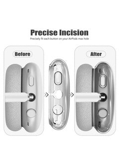 Anmi Silicone Headphone Case ,Pertain For AirPods Max Headphones, Anti Scratch，Sweat Proof,3 in 1 Ear Pad Covers/Ear Cups Cover/Headband Cover  - Image 4