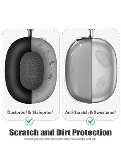 Anmi Silicone Headphone Case ,Pertain For AirPods Max Headphones, Anti Scratch，Sweat Proof,3 in 1 Ear Pad Covers/Ear Cups Cover/Headband Cover  - Image 3