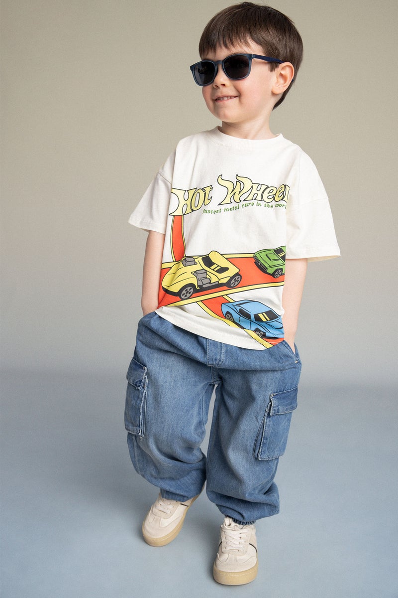 DeFacto Blue BabyBoy Baby Boy Jogger Fit Jeans Casual - Image 2