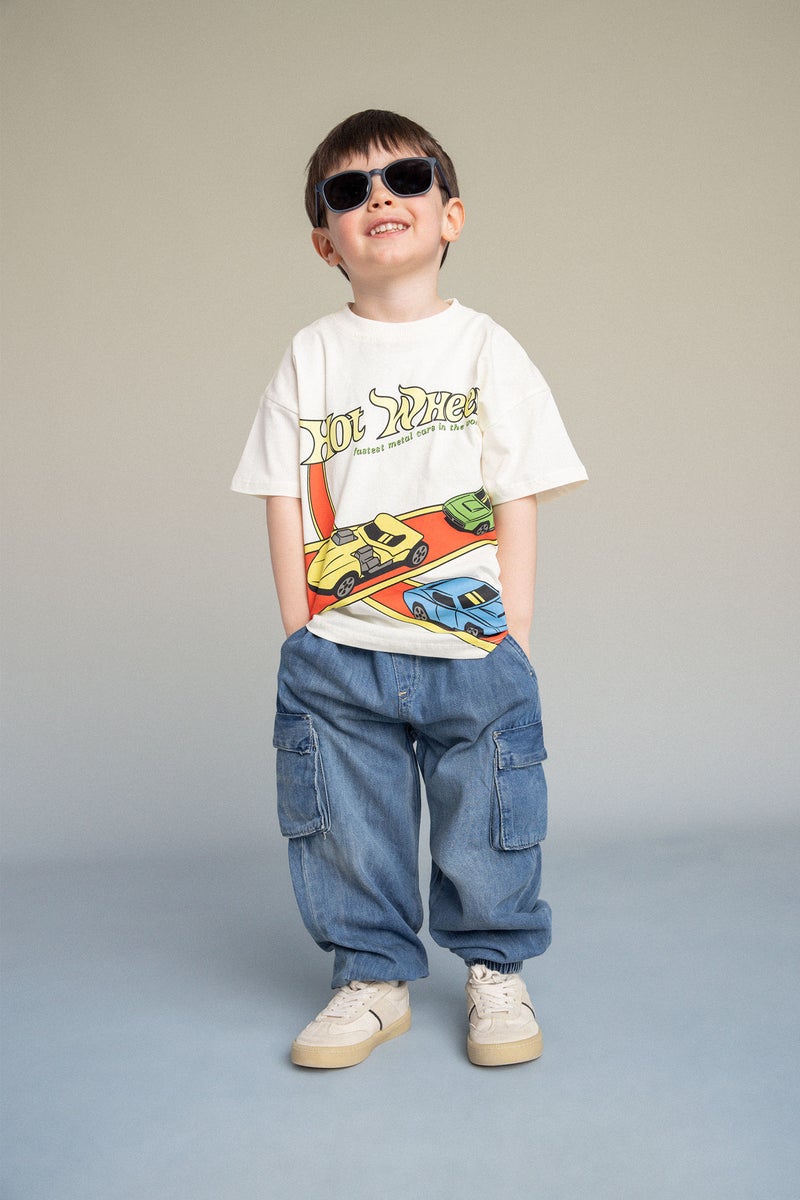 DeFacto Blue BabyBoy Baby Boy Jogger Fit Jeans Casual - Image 1