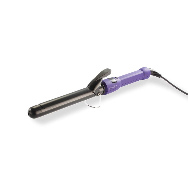 IKONIC أداة تجعيد الشعر IKONIC Curl Me Up - مكواة تجعيد شعر بنفسجية 28 مم للنساء، آلة تجعيد احترافية لتصفيف الشعر في الصالون - Image 1