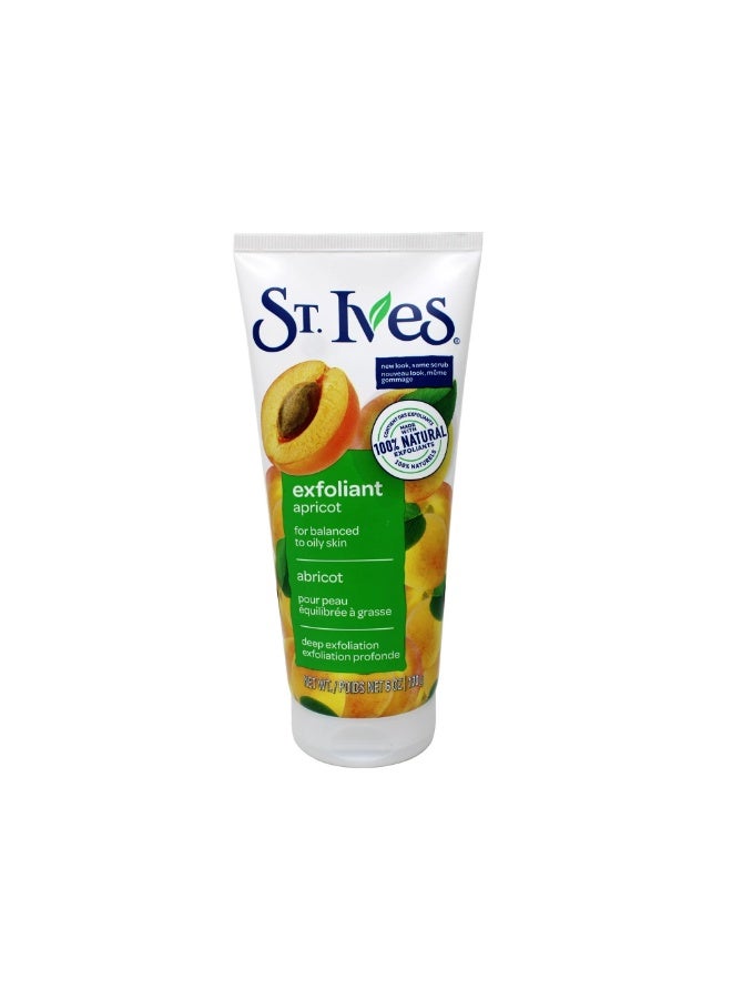 St. Ives Fresh Skin Exfoliating Face Scrub, Apricot Facial Exfoliator