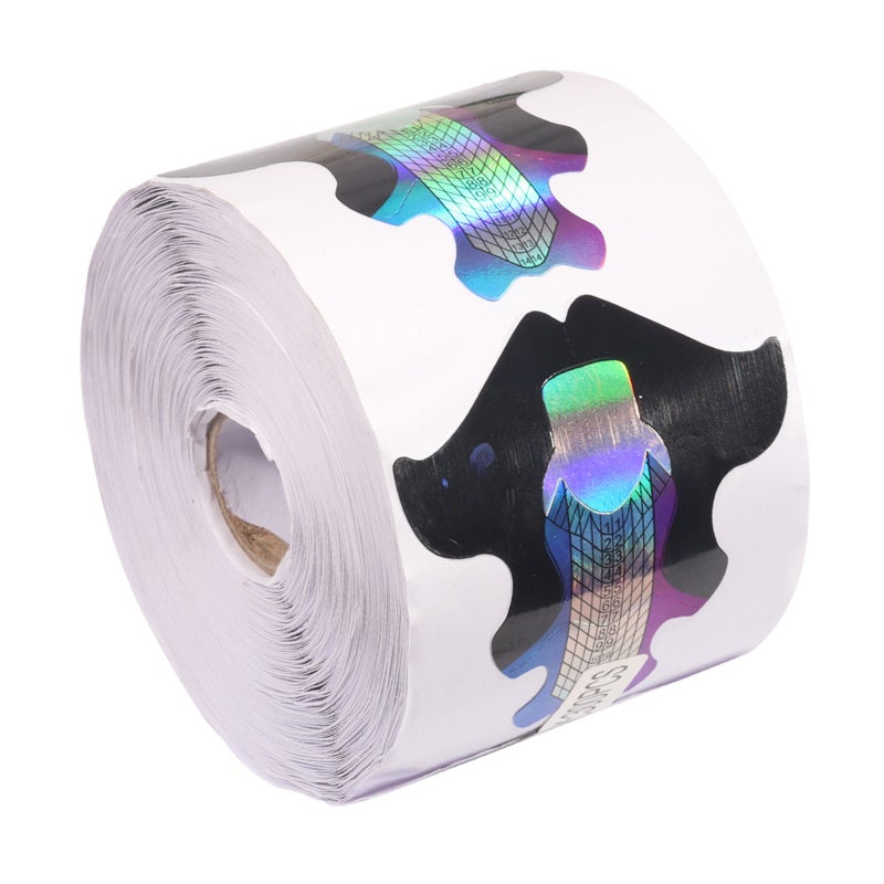 300PCS Nails Form Nail Art Tips Guide Sticker Adhesive Nail Form Extension Paper Nail Tool - Image 5