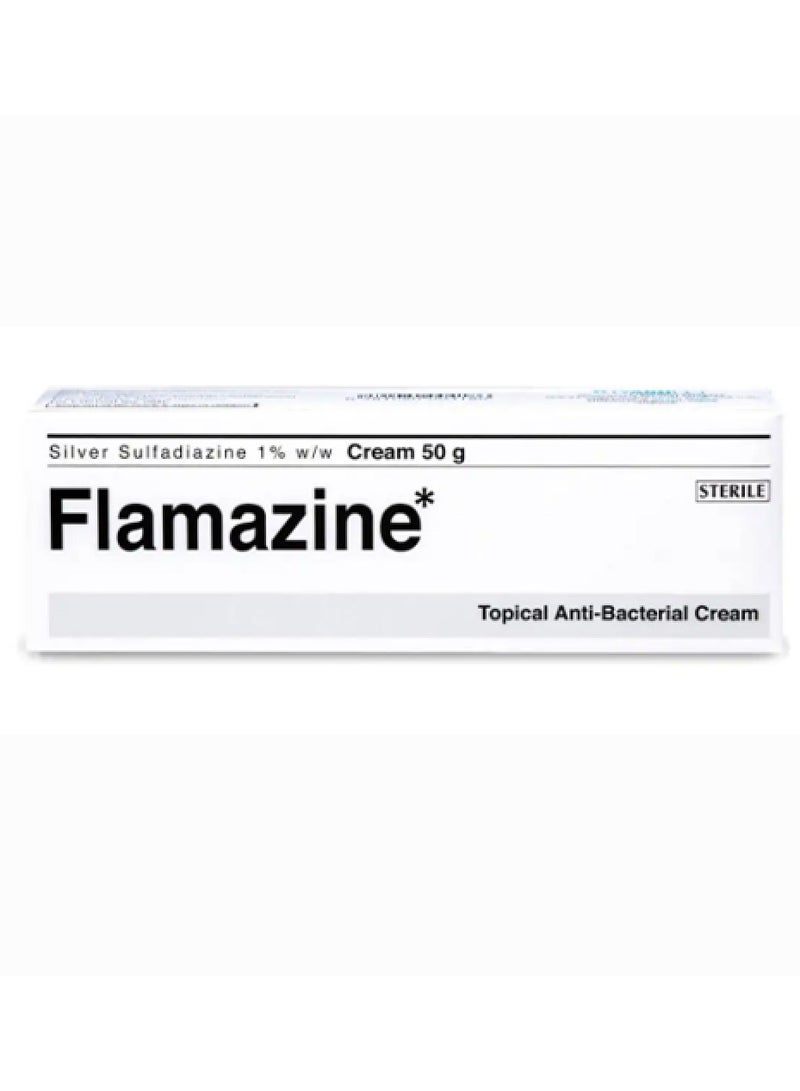 Flamazine 1% Cream for the treatment of burns and wounds 50 g