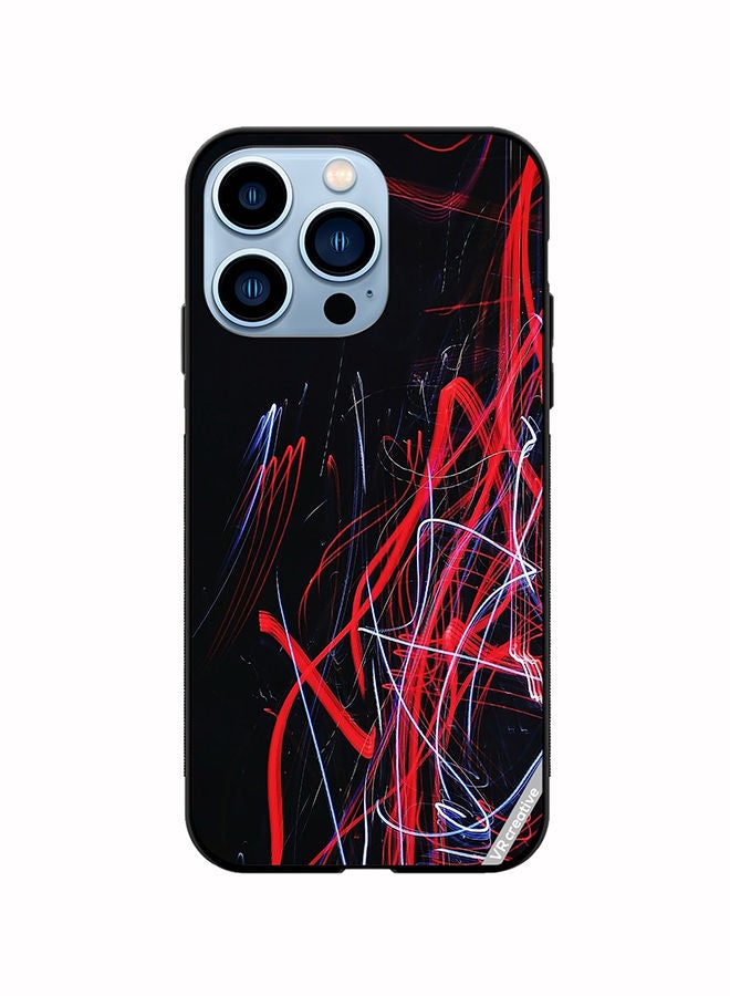 VR CREATIVE Protective Case Cover For Apple iPhone 14 Pro Layers Design Multicolour - Image 1