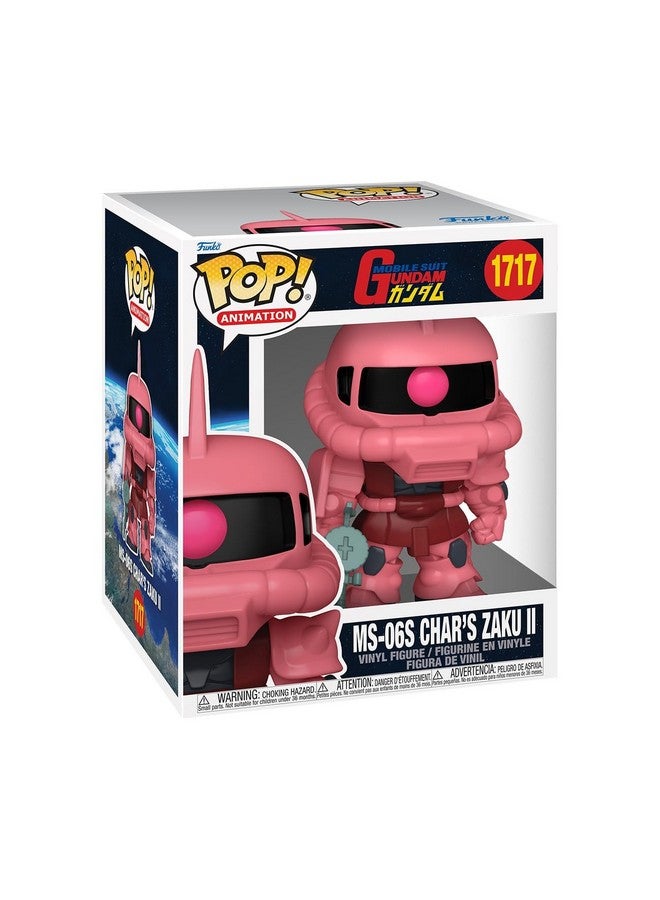 Funko Funko Pop Super: Mobile Suit Gundam - MS-06S CHAR'S Chars Zaku Ii Ii - Collectable Vinyl Figure - Gift Idea - Official Merchandise - Toys for Kids & Adults - Anime Fans - Model Figure for Collectors  - Image 1